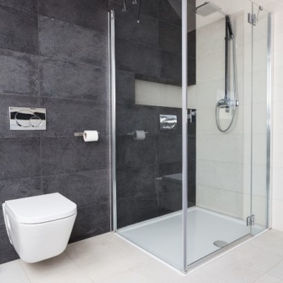 Glas badkamer