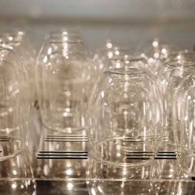 Glazen in afwasmachine