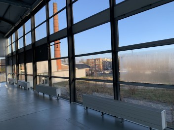 Large glass surface GlassShield helps