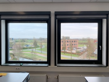 Links GlassShield - Rechts geen